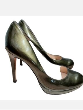 LK Bennett Sledge pumps forest green 40